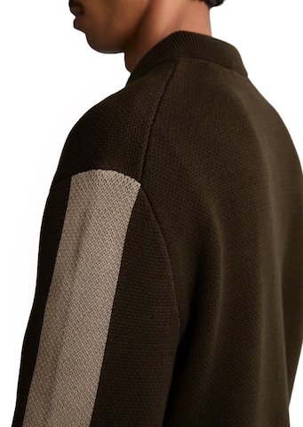 Marc O'Polo DENIM Gebreid vest in Bruin