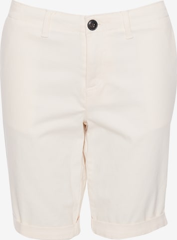 Pantalon chino Superdry en beige : devant