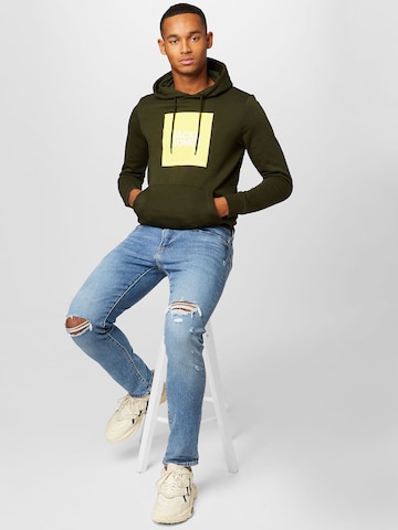 JACK & JONES Tréning póló 'Lock' - barna