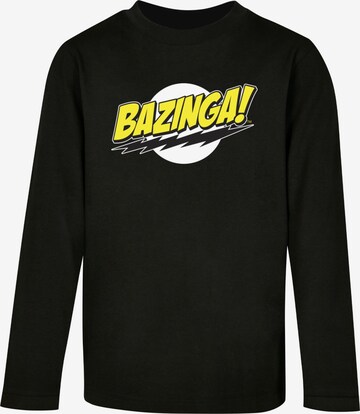 ABSOLUTE CULT Shirt 'Bazinga' in Zwart: voorkant