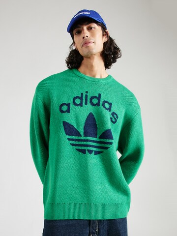ADIDAS ORIGINALS Tröja i grön: framsida