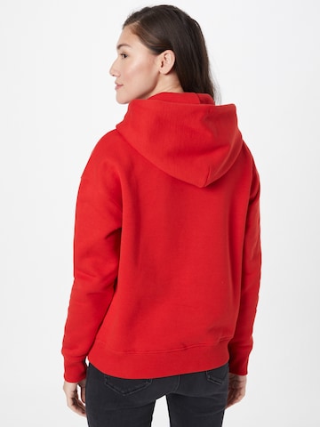 Sweat-shirt Tommy Jeans en rouge