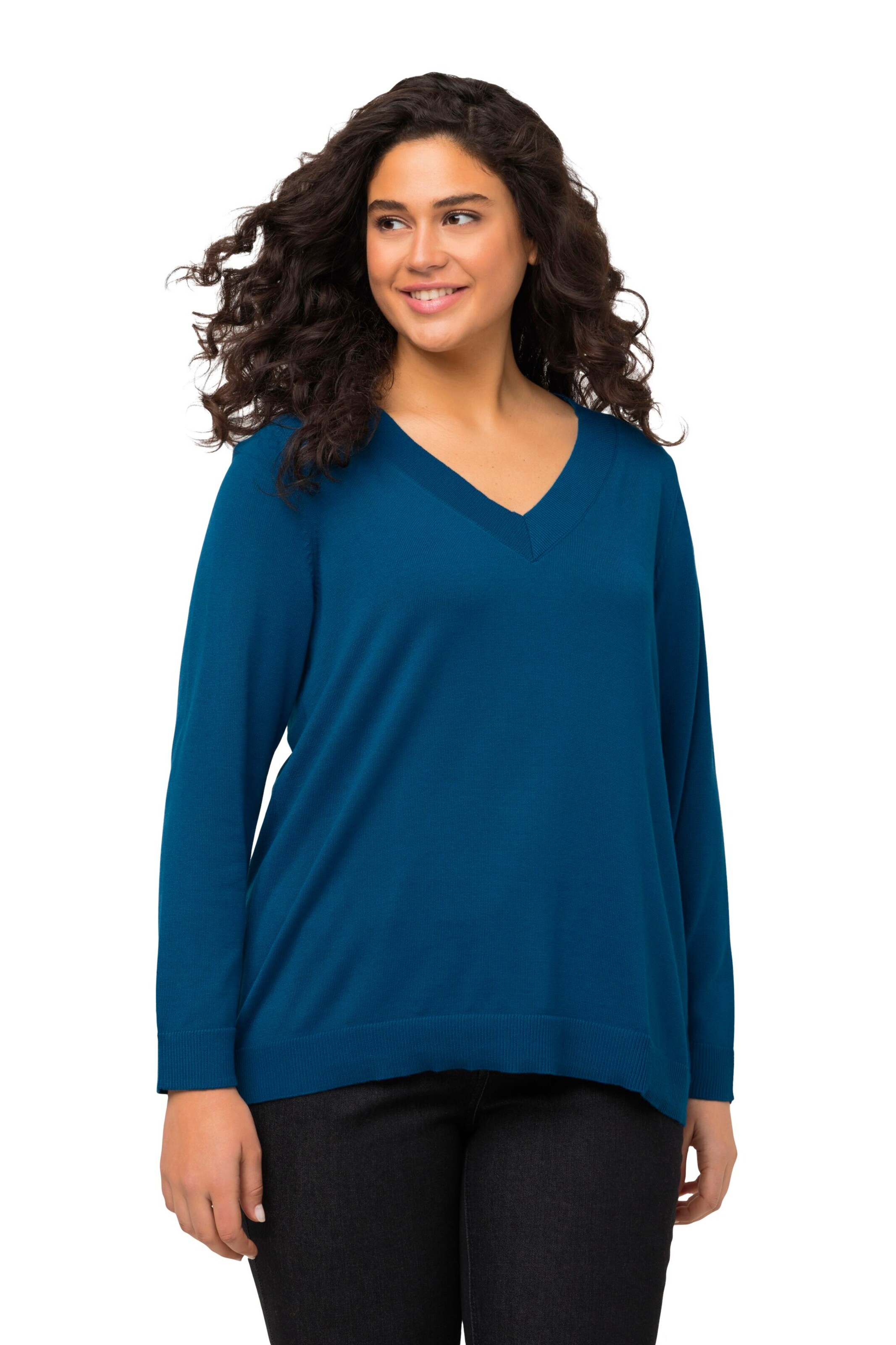 Ulla Popken Sweater in Blue