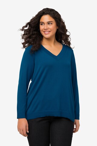 Ulla Popken Pullover in Blau