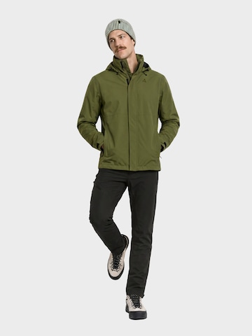 Schöffel Outdoorjas in Groen
