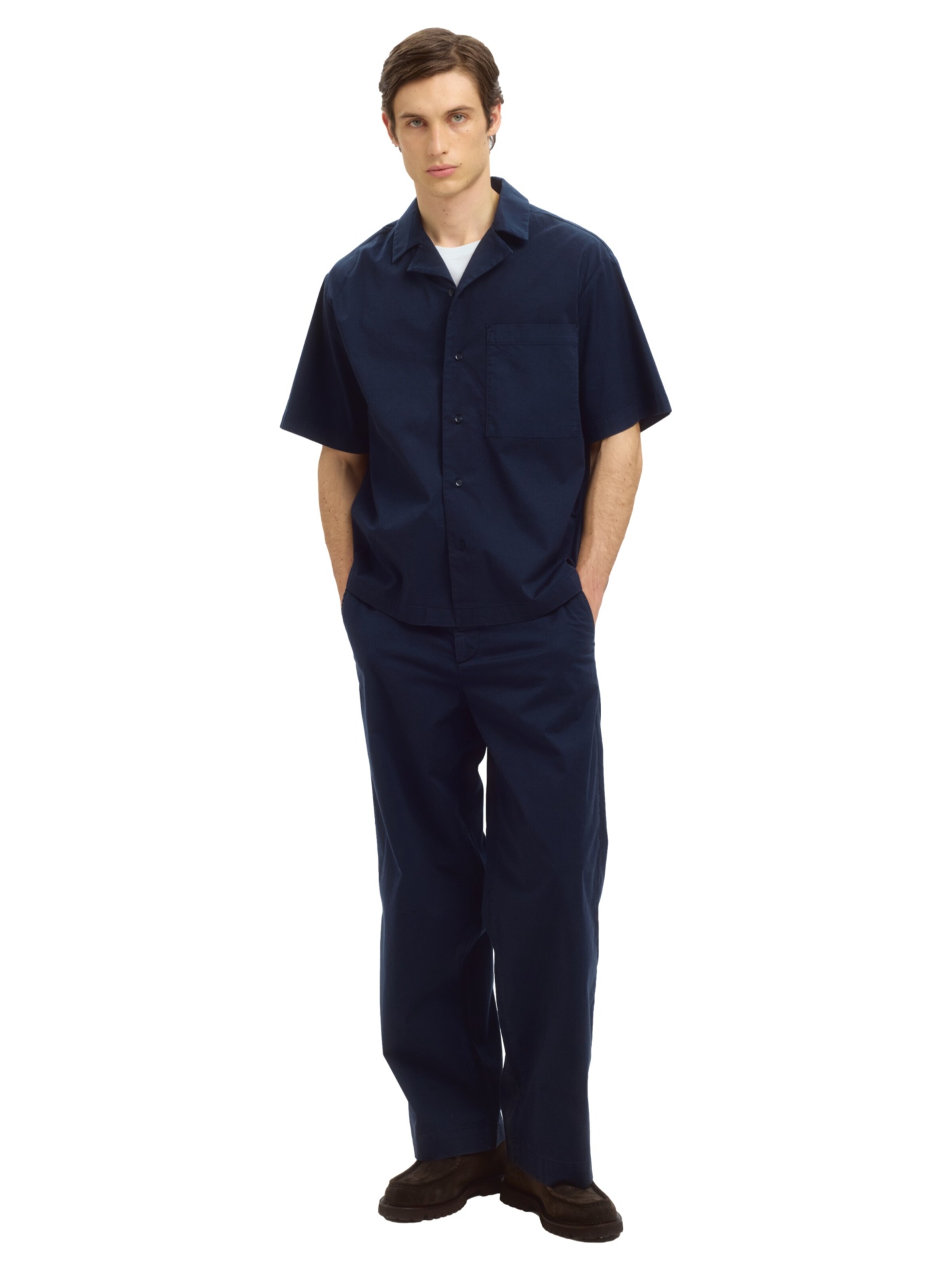 SELECTED Regular fit Button Up Shirt 'Jonas' in Blue