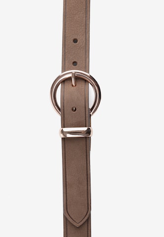 Cassandra Accessoires Belt 'Nabuk' in Brown