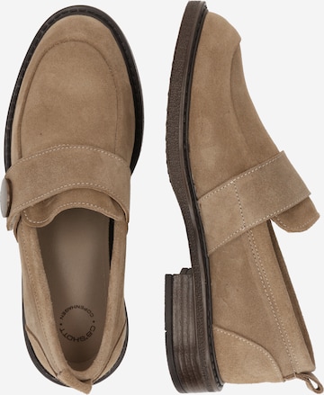 Ca'Shott - Sapato Slip-on 'TINA' em bege