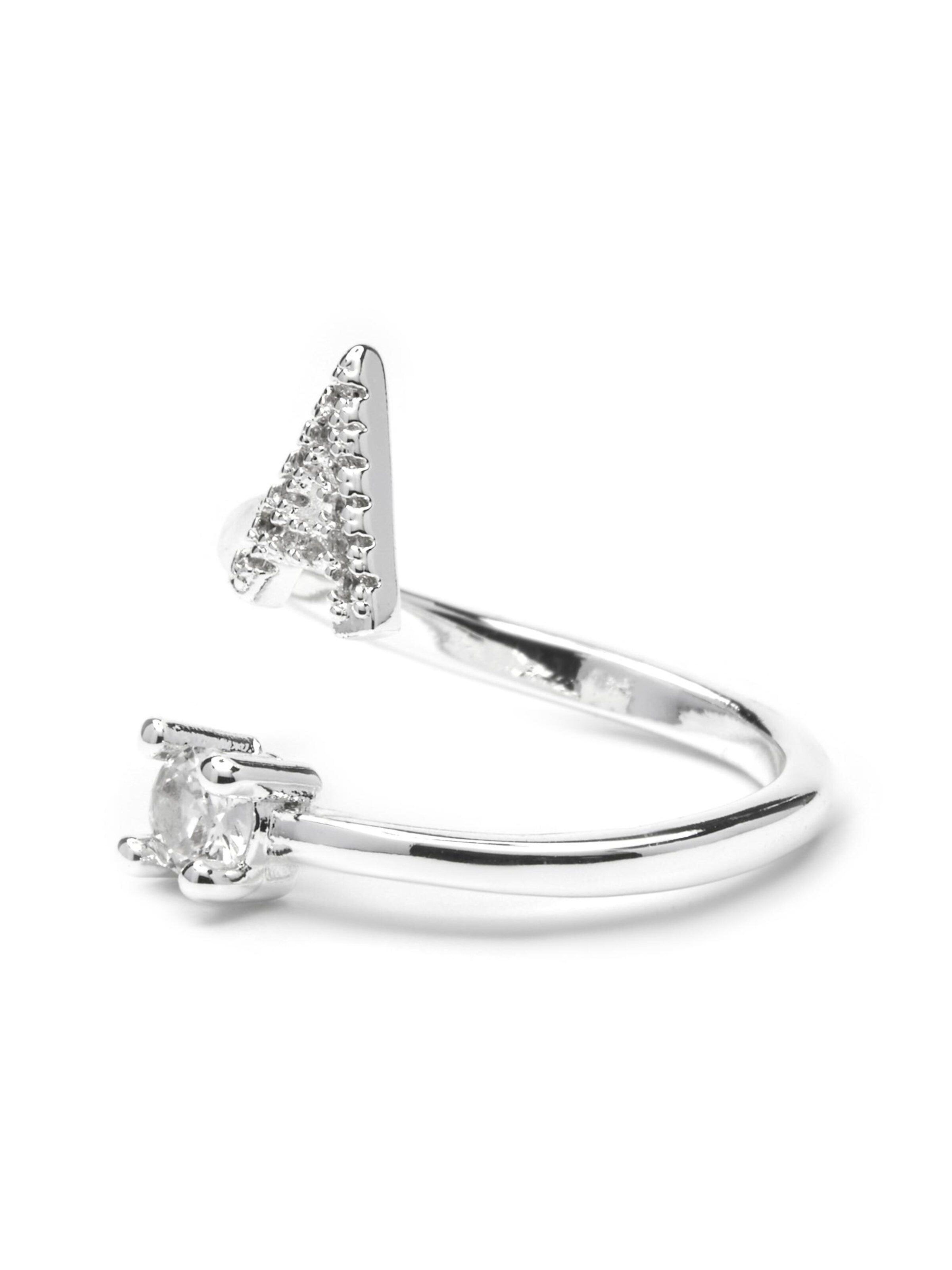 Luxenter Ring 'Alphabet A' in Silver