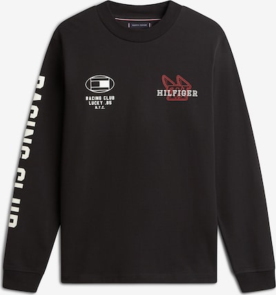 TOMMY HILFIGER Majica 'MODERN ATHLEISURE' u crvena / crna / bijela, Pregled proizvoda