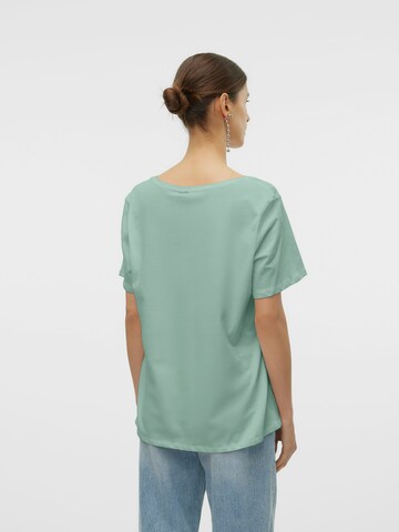 VERO MODA Shirt 'PANNA GLENN' in Groen
