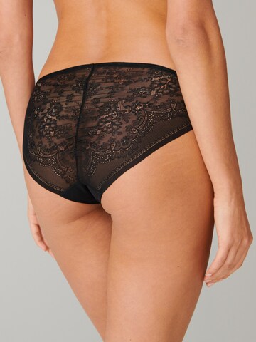 SCHIESSER Slip 'Invisible Lace' in Zwart