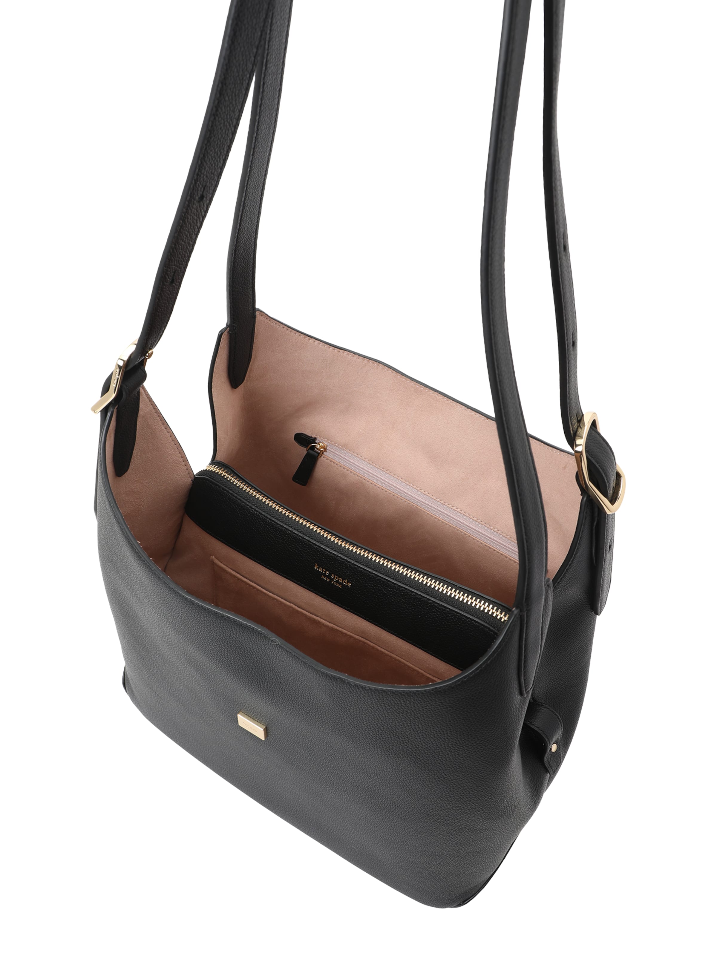 Kate Spade Τσάντα ώμου 'Deco Large Shoulder Bag' σε μαύρο