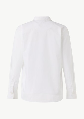 Chemisier comma casual identity en blanc : derrière