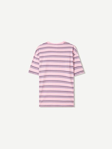 Bershka T-Shirt in Pink