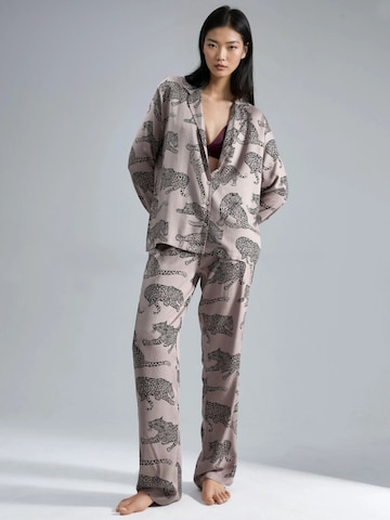 Pyjama Hiccup en beige : devant