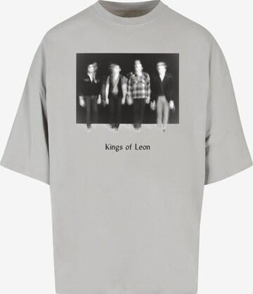 Merchcode T-Shirt 'Kings Of Leon' in Grau: predná strana