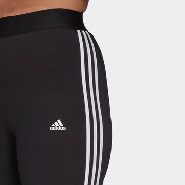 ADIDAS SPORTSWEAR - Regular Calças de desporto 'Essentials 3-Stripes ' em preto