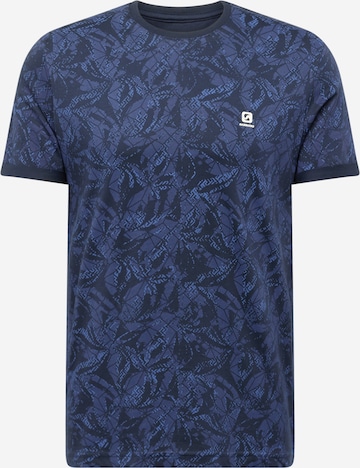 Gabbiano T-shirt i blå: framsida