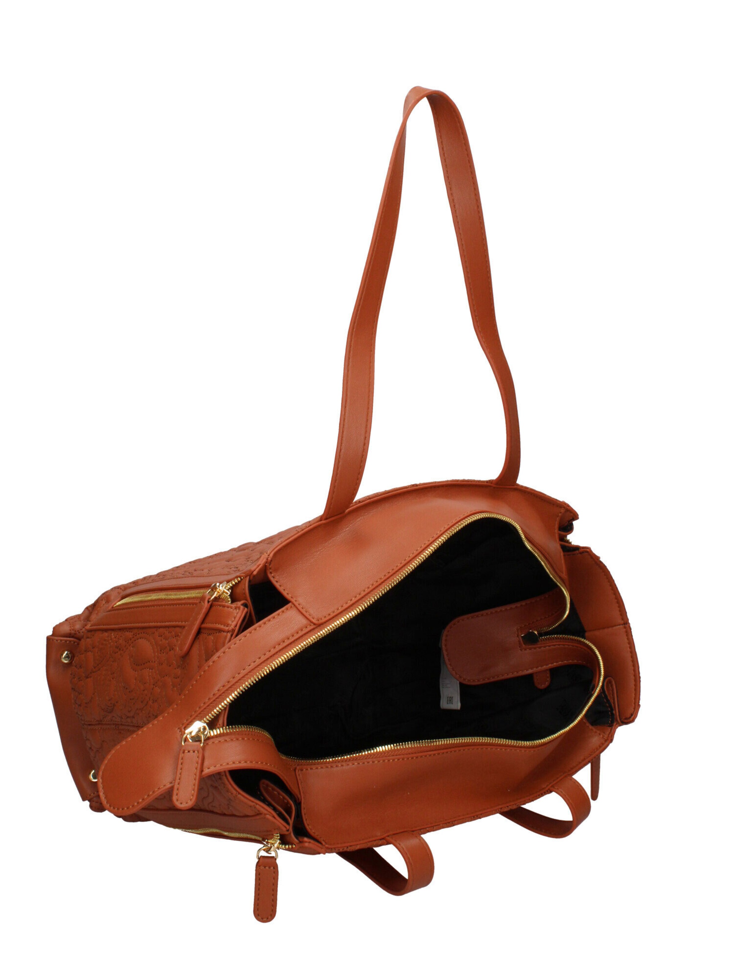 Shopper di Braccialini in marrone