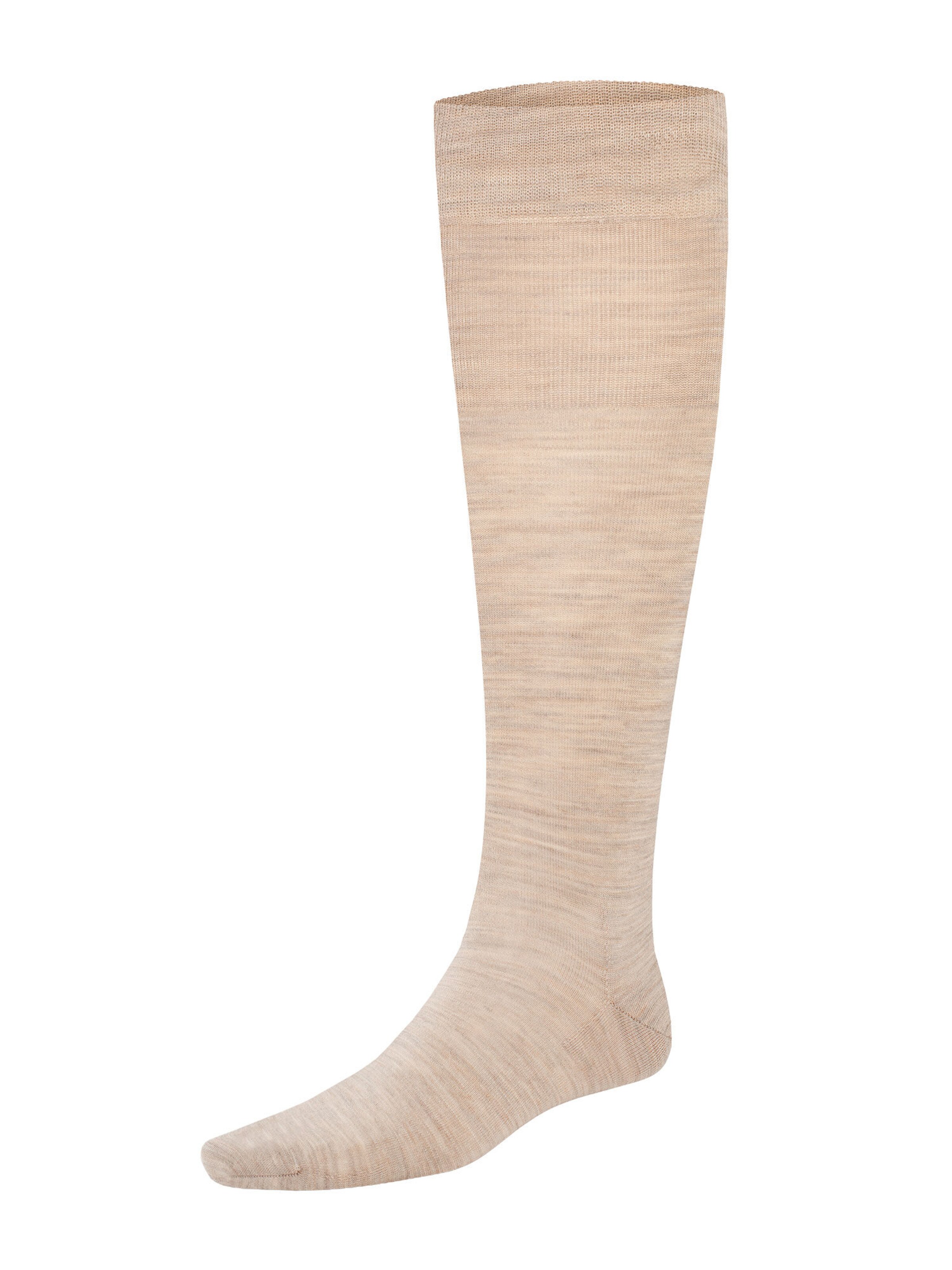 Chaussettes montantes 'Gary' KUNERT en beige : devant