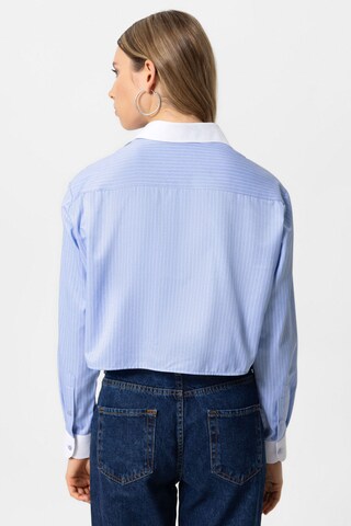 Chemisier 'Dilara' DENIM CULTURE en bleu