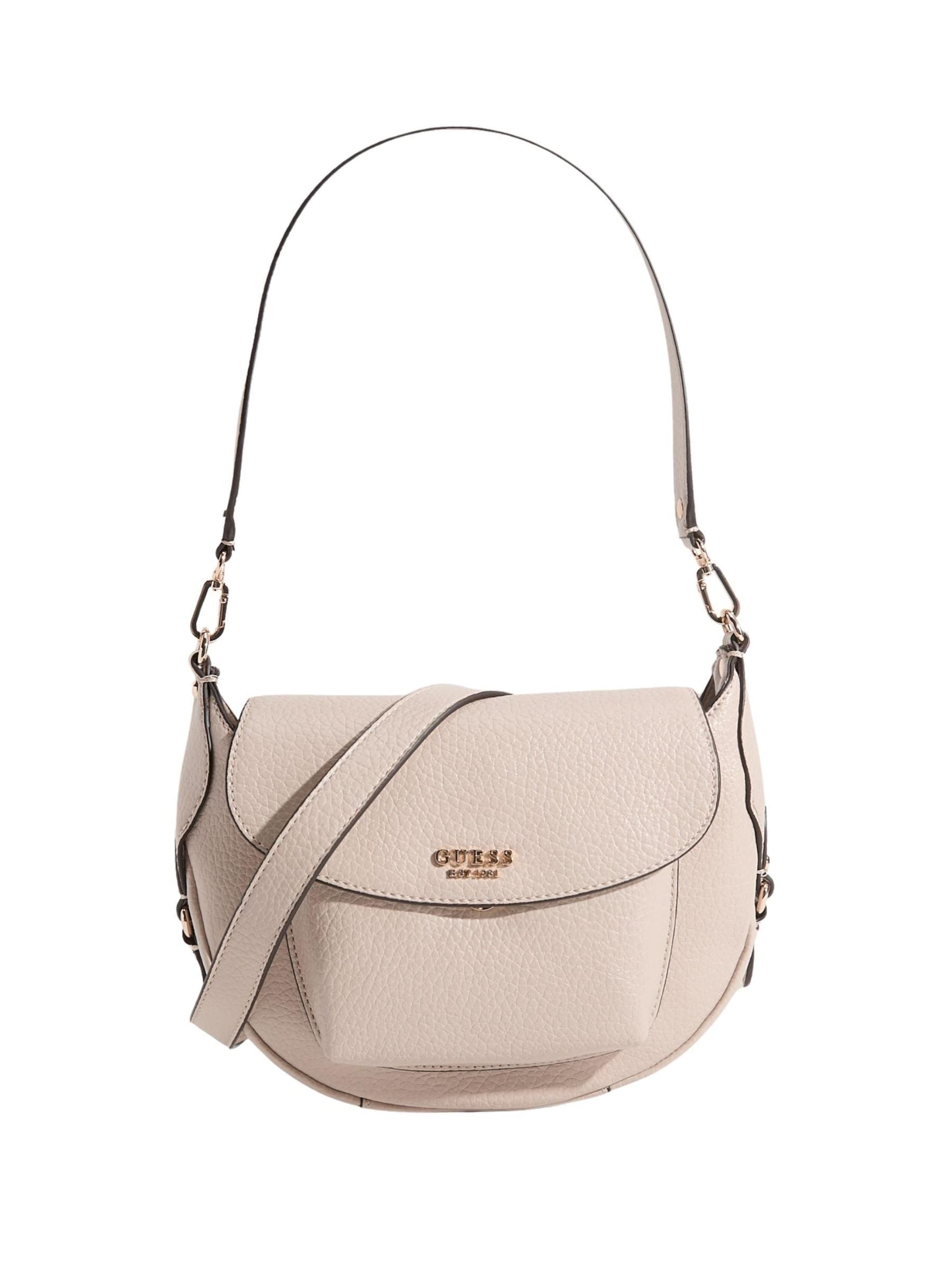 GUESS Handtas in Bruin: voorkant