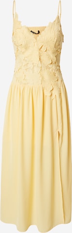 Robe d’été Abercrombie & Fitch en jaune : devant