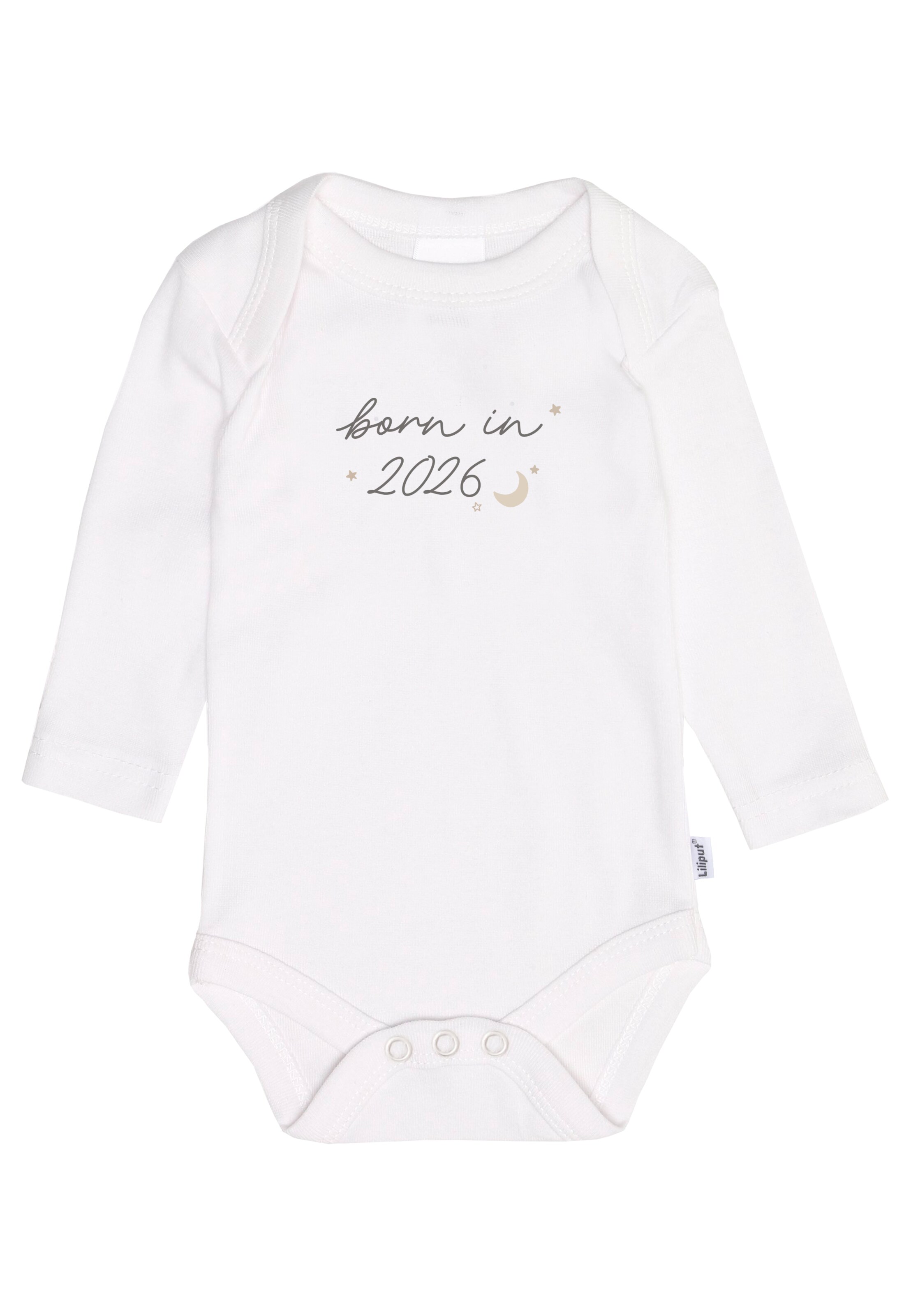 LILIPUT Romper/Bodysuit 'born in 2026' in White