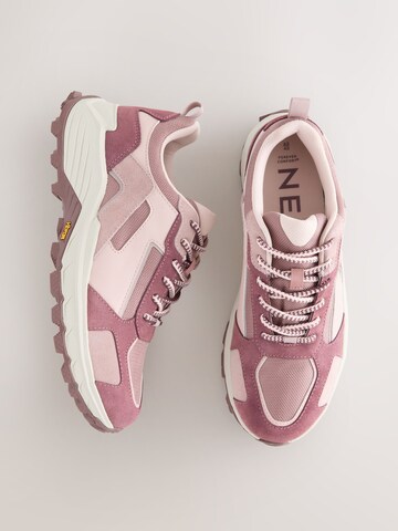 Baskets basses Next en rose