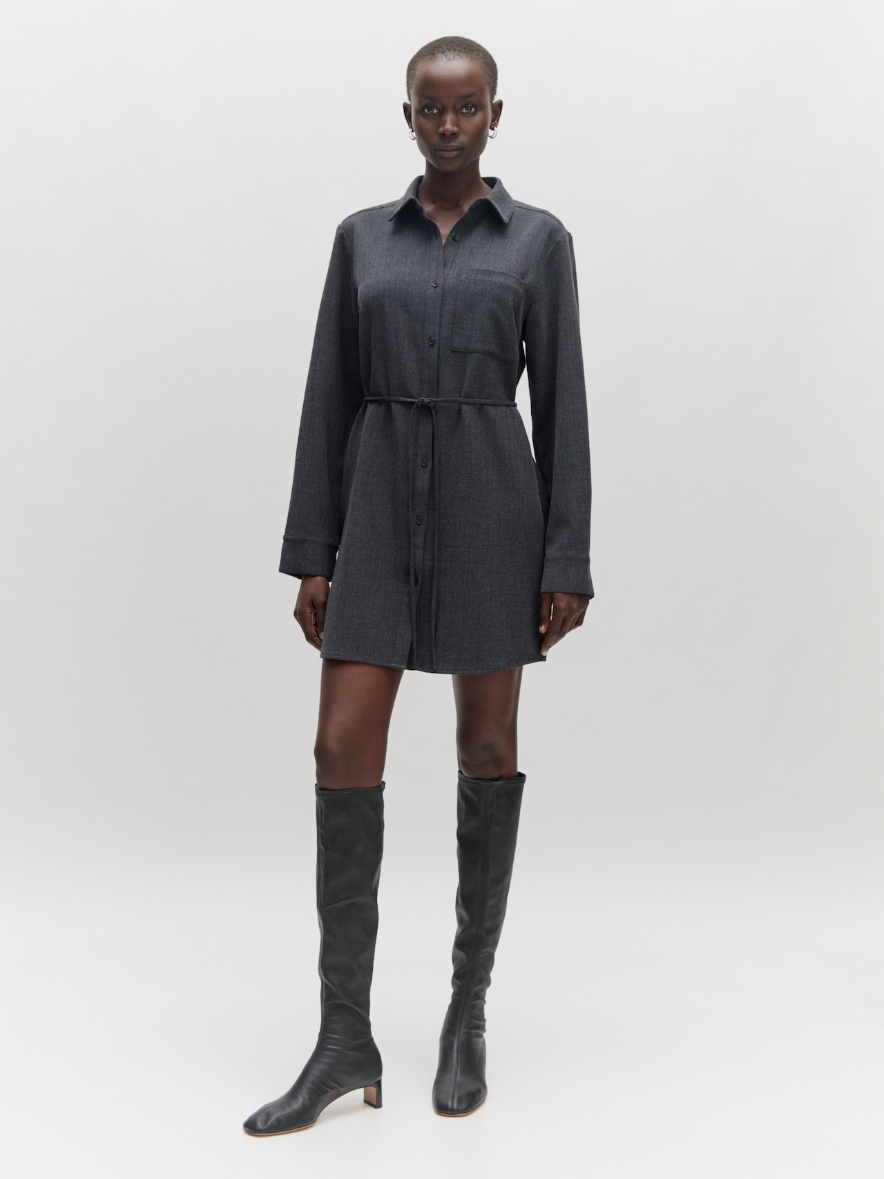 EDITED Produkte Kleid 'Kimberley' grau