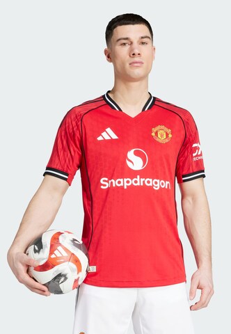 ADIDAS PERFORMANCE Jersey 'Manchester United 25/26 Authentic' in Red: front