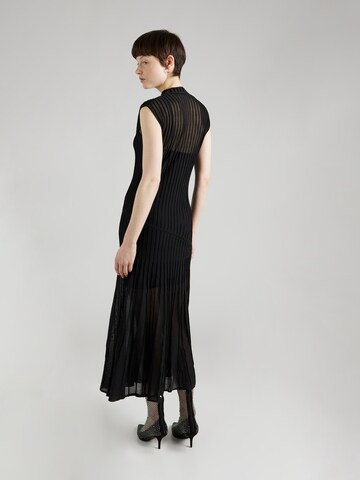 Calvin Klein - Vestido 'Sheer' em preto