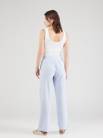 PIECES Loosefit Hose 'SALLY' in Blau