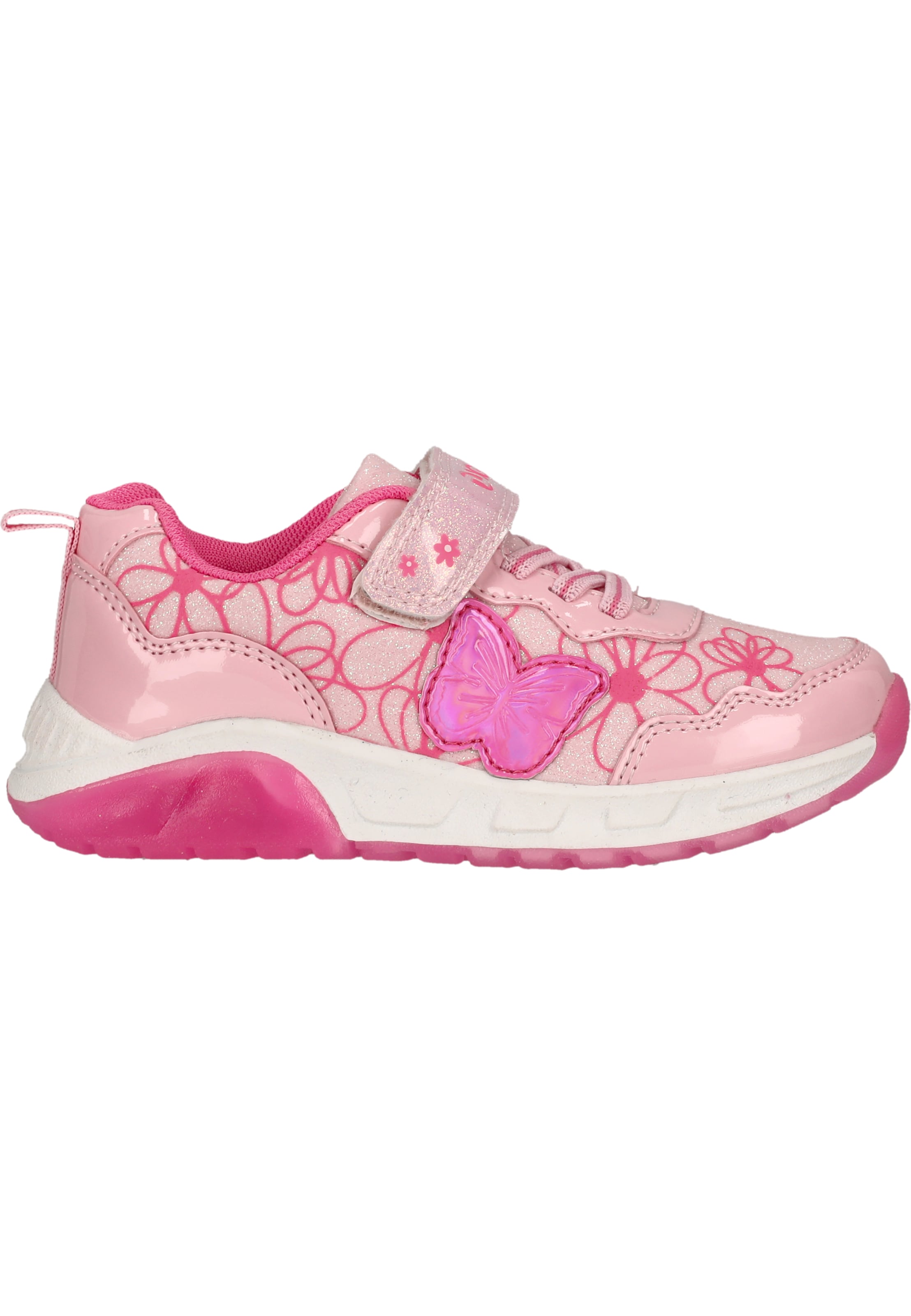 ZigZag Sneakers 'Nicoli' in Roze