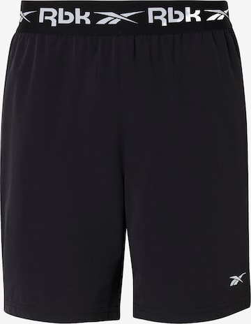 Reebok Regular Urheiluhousut 'ID' värissä musta: etupuoli