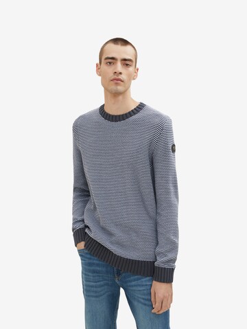 TOM TAILOR Sweater in Blue