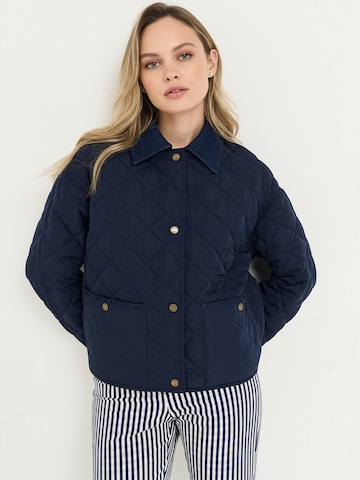 Camomilla Italia Tussenjas 'Grossy' in Blauw: voorkant