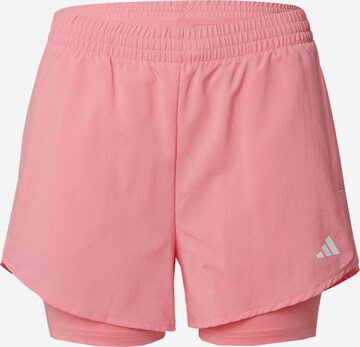 Pantalon de sport 'Minimal Made For Training' ADIDAS PERFORMANCE en rose : devant