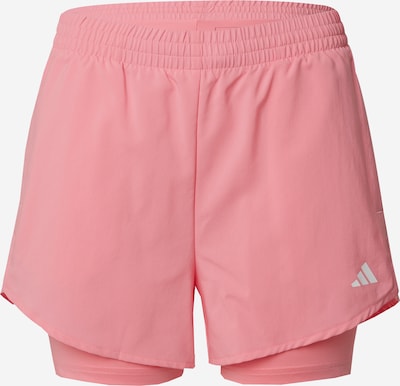 Pantaloni sportivi 'Minimal Made For Training' ADIDAS PERFORMANCE di colore rosa / offwhite, Visualizzazione prodotti