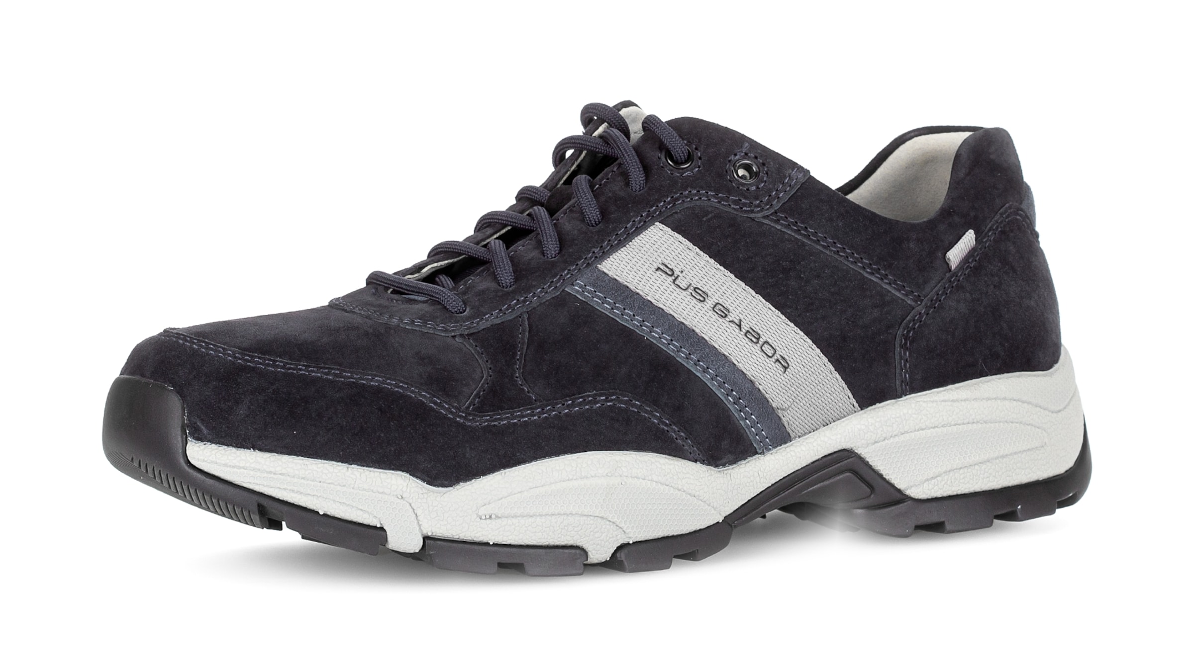 Pius Gabor Sportlicher Schnürschuh in Blau: Vorderseite