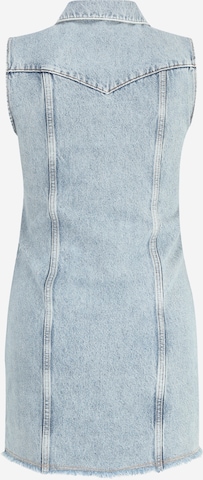 Robe-chemise 'KRAVITZ' Only Petite en bleu