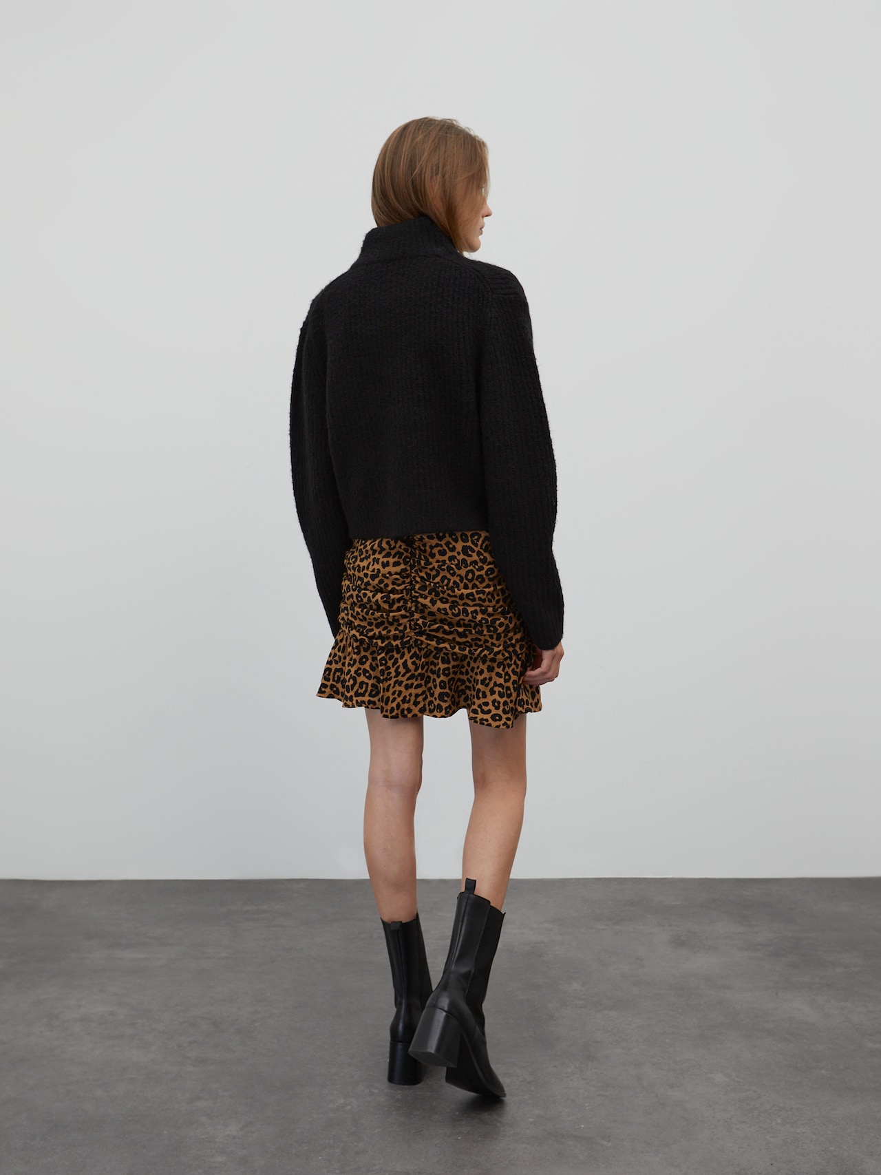 EDITED Produits Jupe 'Haley' marron