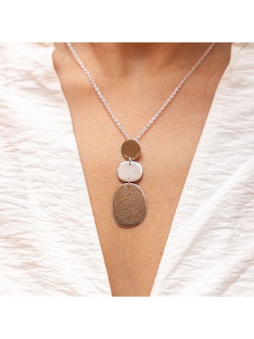 Chaîne CELESTA en argent : devant