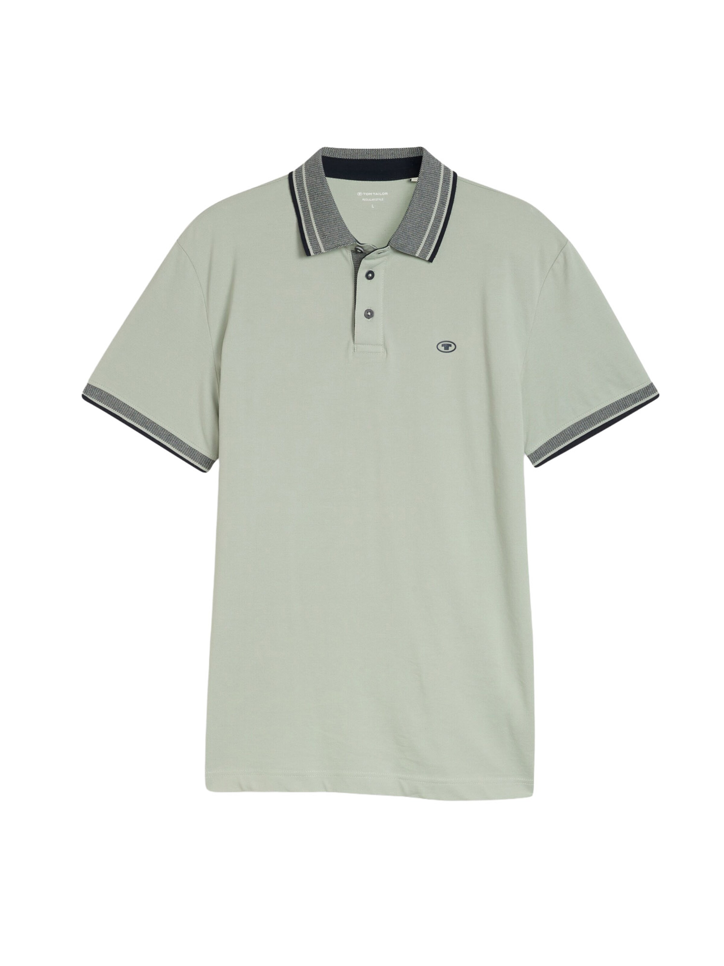 TOM TAILOR Shirt in Green: front