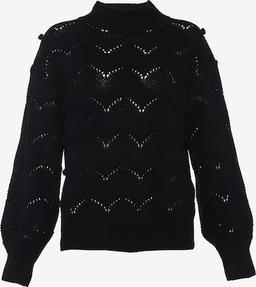 faina Trui in Zwart: voorkant