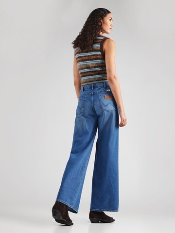 WRANGLER - Pierna ancha Vaquero 'WORLD WIDE' en azul: atrás