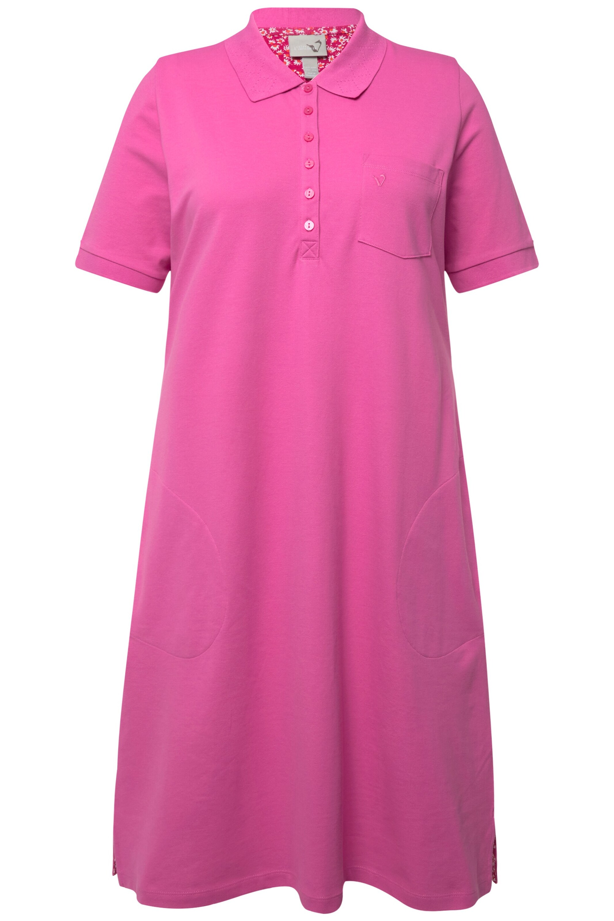 Ulla Popken Kleid in Pink: Vorderseite