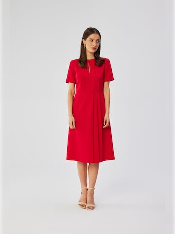 Stylove - Vestido en rojo: frente