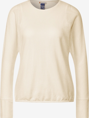 STREET ONE Shirt in Beige: predná strana